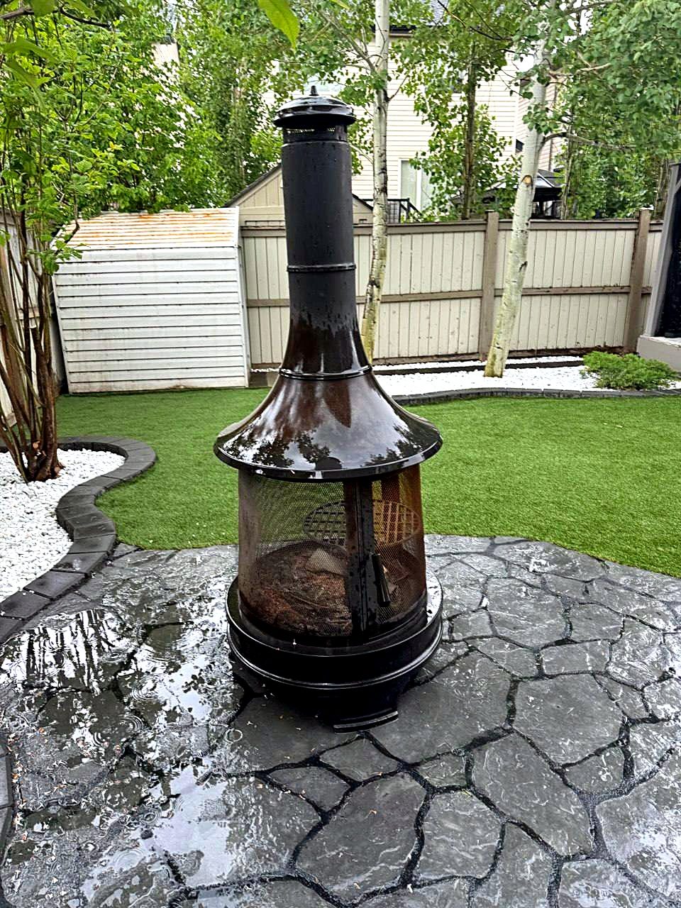 Stamped concrete patio by All Craft Mastery